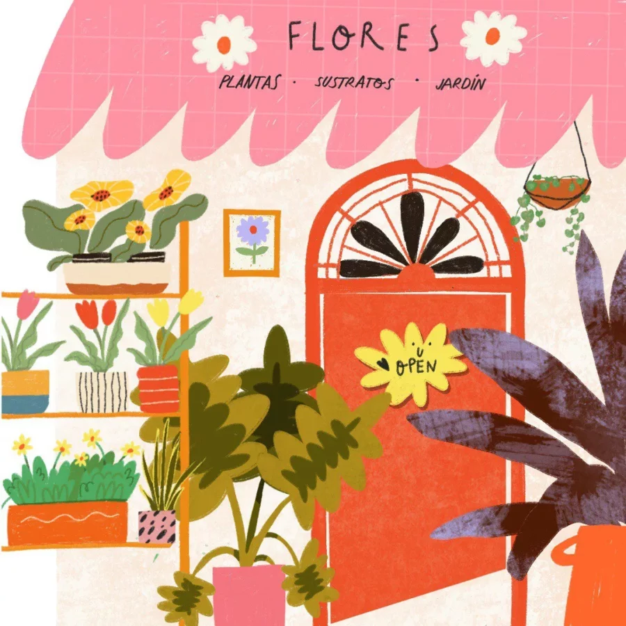 floristería, flores, favourite place
