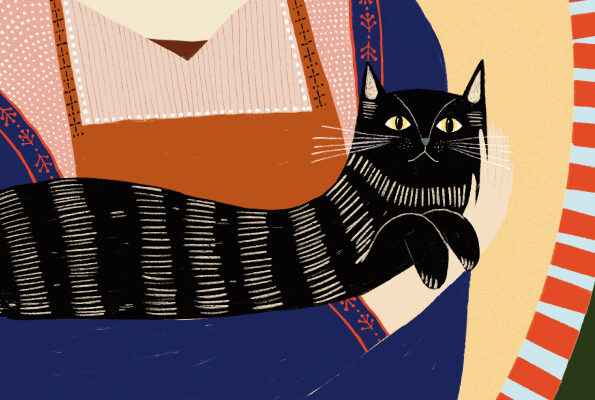 Dama del gato / Dona del gat