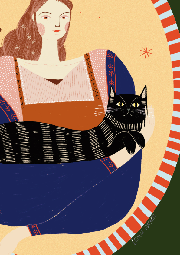 Dama del gato / Dona del gat