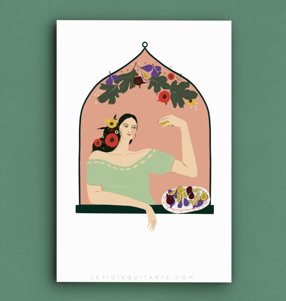 Higos de temporada print