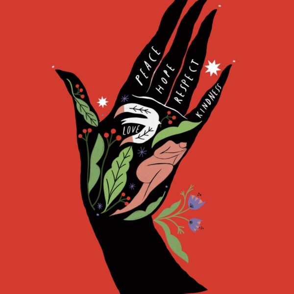 ilustración animada mano de los deseos