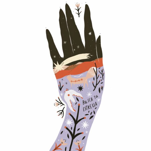 MANO DE LOS DESEOS ILUSTRACION print II