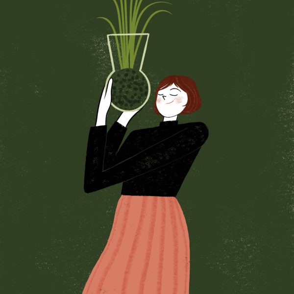 Ilustración papiro print