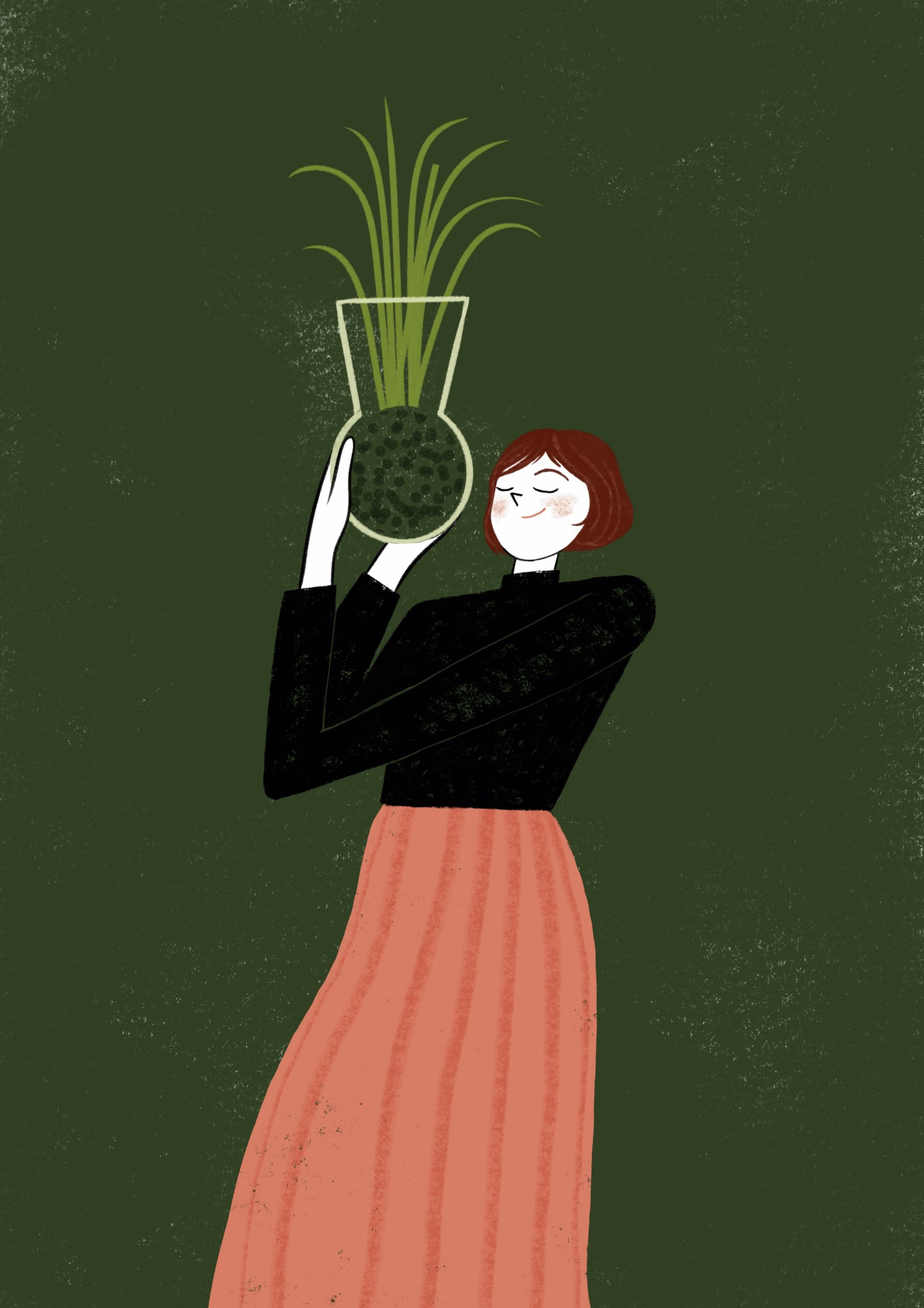 Ilustración papiro print