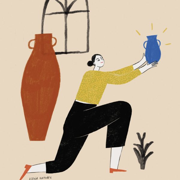 Print ilustración y ahora cerámica