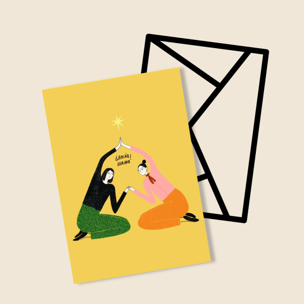 tarjeton dia de la madre gracias mama